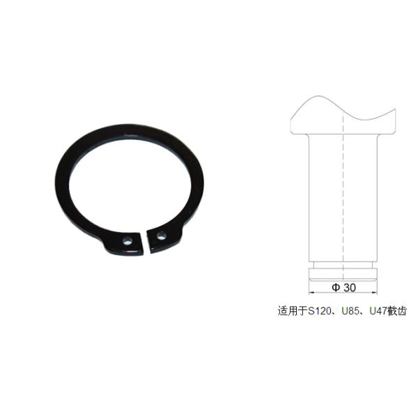 φ30截齒卡簧適用于S120、U82、U84、U85、U47截齒